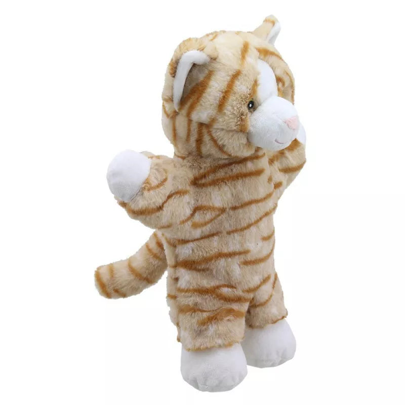 The Walking Puppet Ginger Cat is a fun addition to kids' puppet shows.