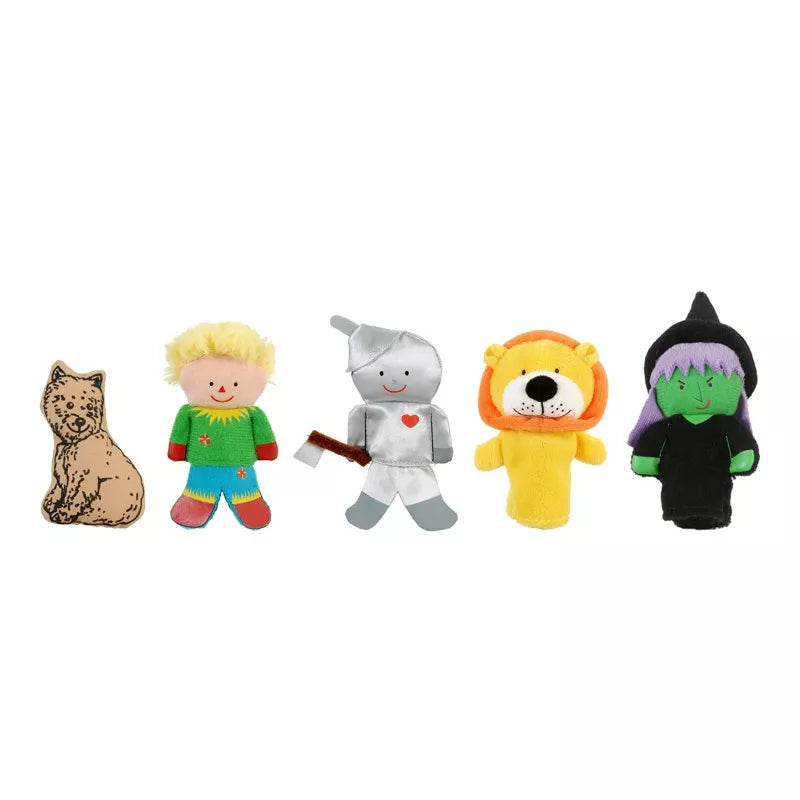 The Wizard of Oz Puppet Set, perfect for kids' puppet shows.