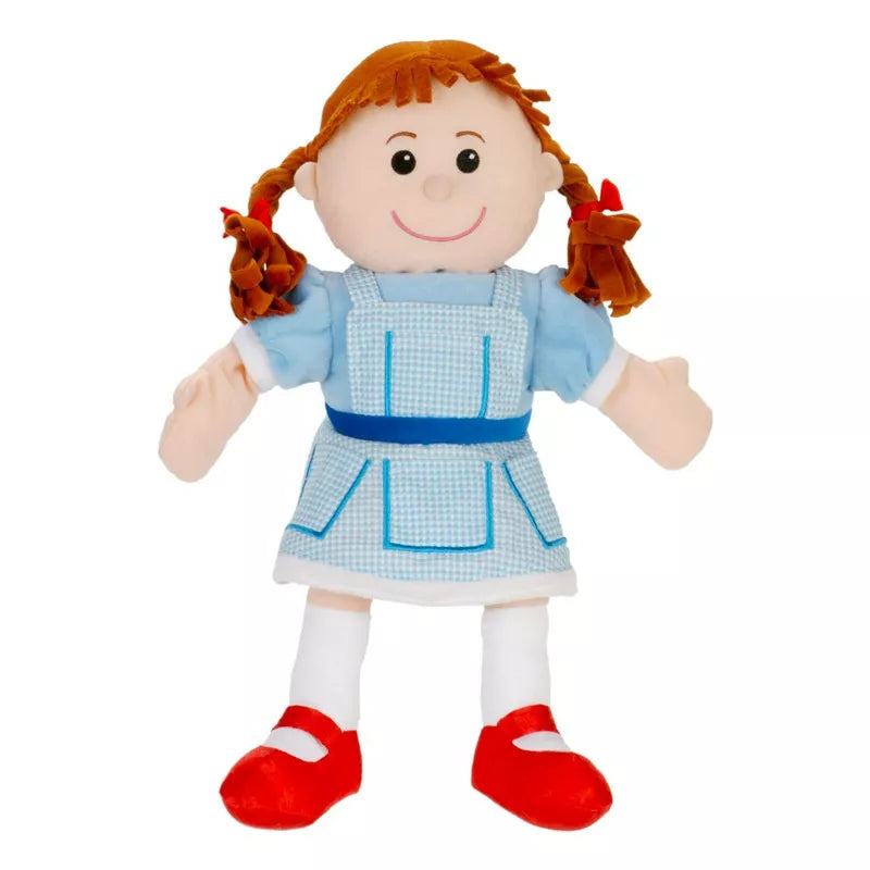 Kids will enjoy putting on a puppet show with the Fiesta Crafts Wizard of Oz Puppet Set.