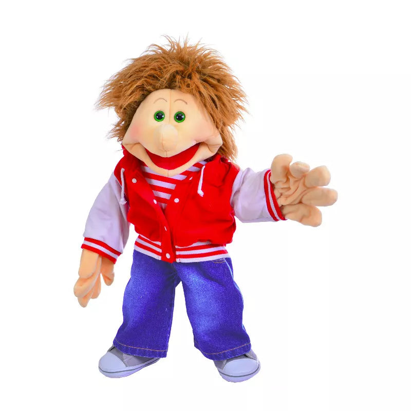 65cm hand puppet for kids, featuring Stuard from Living Puppets.
