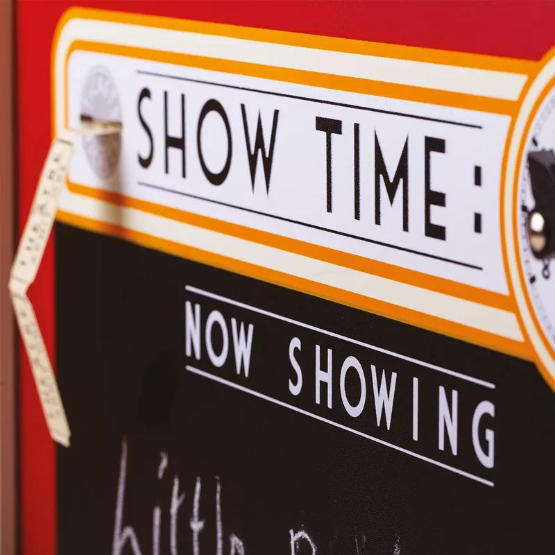 A Tidlo puppet theatre with a show time sign, perfect for kids.